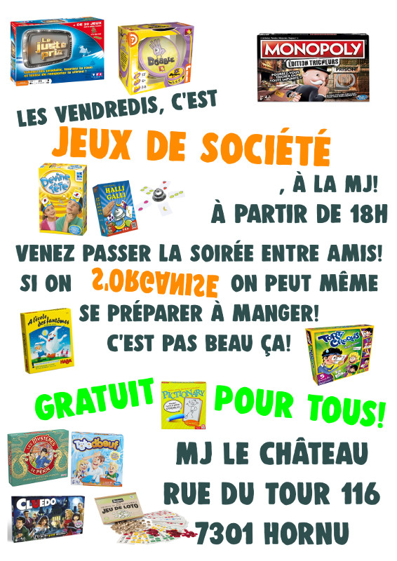 MJ Château Jeux de société